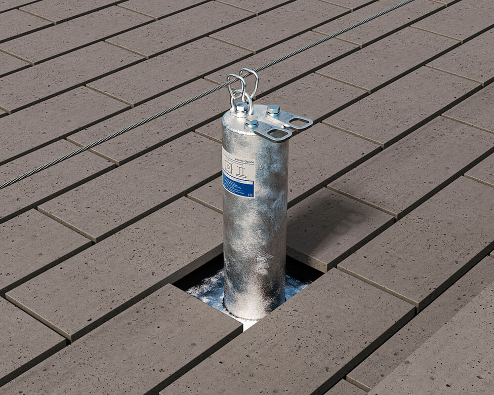 Roof Safety Posts